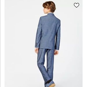 Boys Calvin Klein Suit Blue